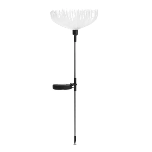 Száloptikás szolár medúza - 80 cm - színes LED Száloptikás szolár medúza - 80 cm - színes LED