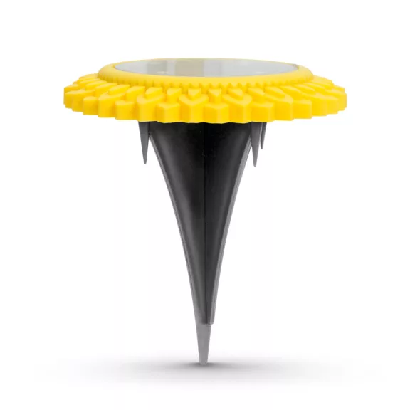 LED-es leszúrható szolár lámpa - sárga - hidegfehér - 11,5 x 2,3 cm LED-es leszúrható szolár lámpa - sárga - hidegfehér - 11,5 x 2,3 cm