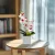 Műnövény dekoráció - orchidea - 3 féle - 37 cm
