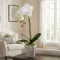 Műnövény dekoráció - orchidea - 3 féle - 45 cm