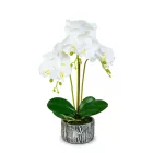Műnövény dekoráció - orchidea -  53 cm