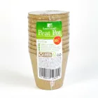 Palántanevelő cserép - Ø8 cm - kerek, papír - 10 db / csomag