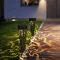 Leszúrható szolár lámpa - 1 melegfehér LED - 28,5 x 7 cm