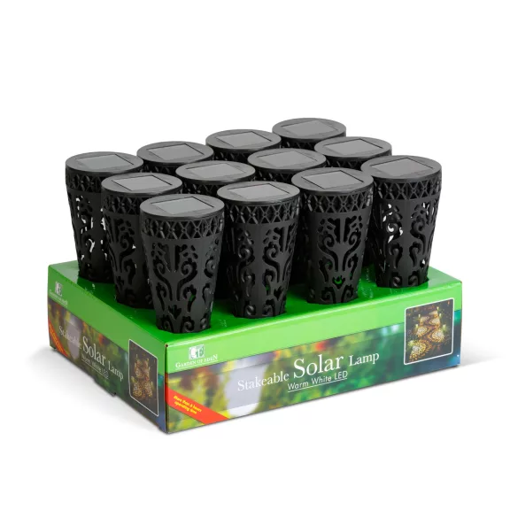 Leszúrható szolár lámpa - 1 melegfehér LED - 28,5 x 7 cm Leszúrható szolár lámpa - 1 melegfehér LED - 28,5 x 7 cm