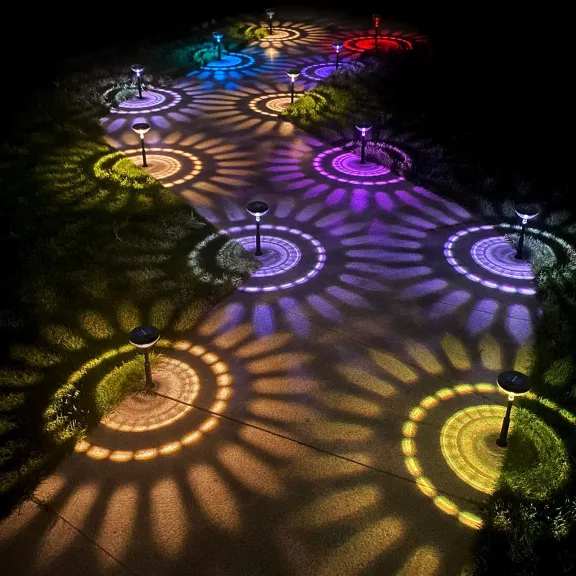 Leszúrható szolár lámpa - 1 + 1 melegfehér / RGB SMD LED - fekete - 53 x 11,4 cm Leszúrható szolár lámpa - 1 + 1 melegfehér / RGB SMD LED - fekete - 53 x 11,4 cm