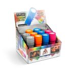 LED-es színes elemlámpa ajándék elemmel!