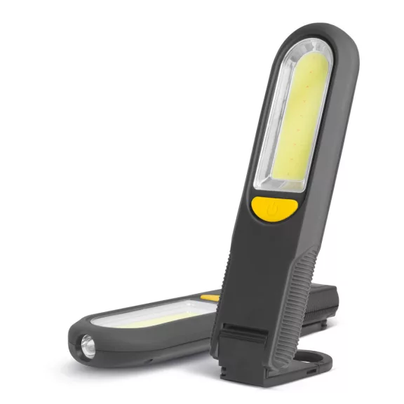 Mágneses steklámpa COB + SMD LED-del, akasztóval - vészjelzővel Mágneses steklámpa COB + SMD LED-del, akasztóval - vészjelzővel