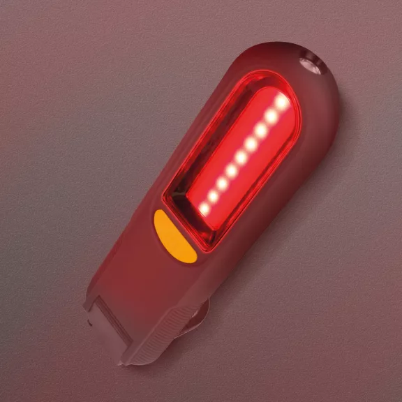 Mágneses steklámpa COB + SMD LED-del, akasztóval - vészjelzővel Mágneses steklámpa COB + SMD LED-del, akasztóval - vészjelzővel