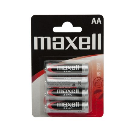 Ceruza elem AA • R6 Zn • 1,5 V 4 db / bliszter Maxell 