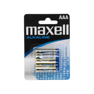   Mikroceruza elem AAA • LR03 Alkaline • 1,5V 4 db/bliszter