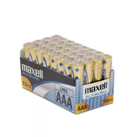   Mikroceruza elem 1,5V • AAA • LR3 power pack 32 db/csomag