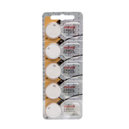 Gombelem CR 2025 Li • 3 V 5 db/bliszter