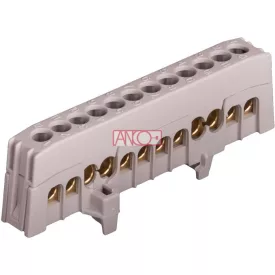Sorkapocs 12x16mm2, szürke
