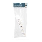 Elosztó 5-ös - szerelhető, kábel nélkül  16A fehér.