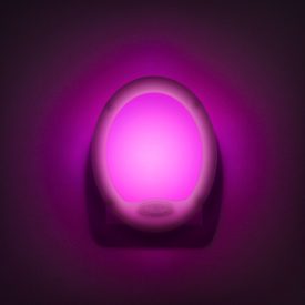   LED éjszakai fény, színváltós - Premium "Smooth" - 7 LED