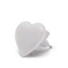 Piros LED irányfény Szív - 230 V