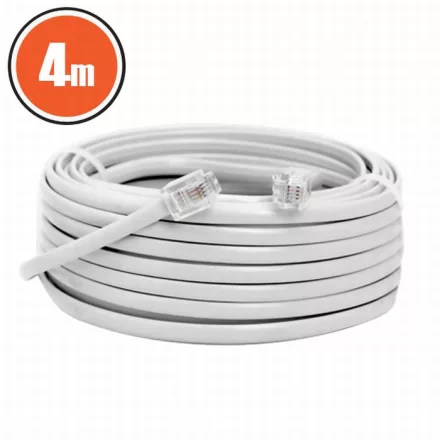 Telefonvezeték 6P/4C 4 m