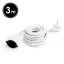 Hálózati lengő hosszabbító 3 x 1,5 mm² 3 m