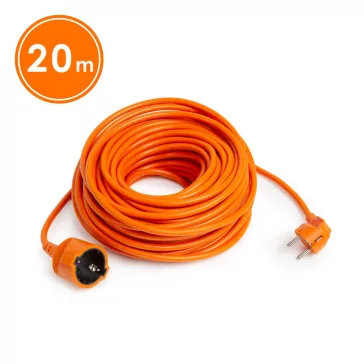 Hálózati lengő hosszabbító 3 x 1,5 mm² 20 m