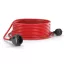 Lengő hosszabbító 10 m, narancs, H05VV-F 3x1.5 mm² kábellel