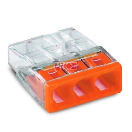 Wago vezeték összekötő 3 x 0,5-2,5, 100db