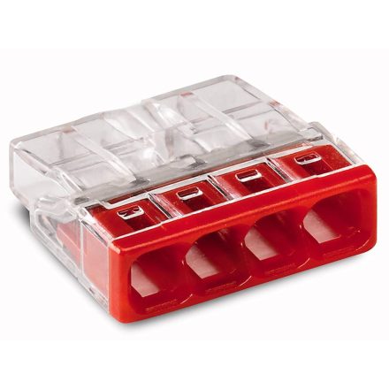 Wago nem oldható 4x0,5-2,5,100db