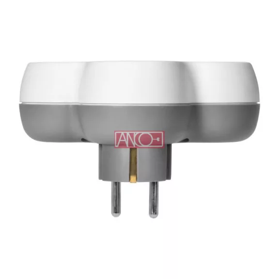 2-es elosztó dugalj, USB A+C
