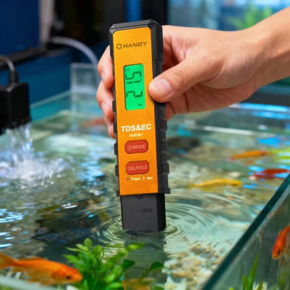 Digitális TDS/EC ásványmérő - 0-4999 ppm - elemes Digitális TDS/EC ásványmérő - 0-4999 ppm - elemes