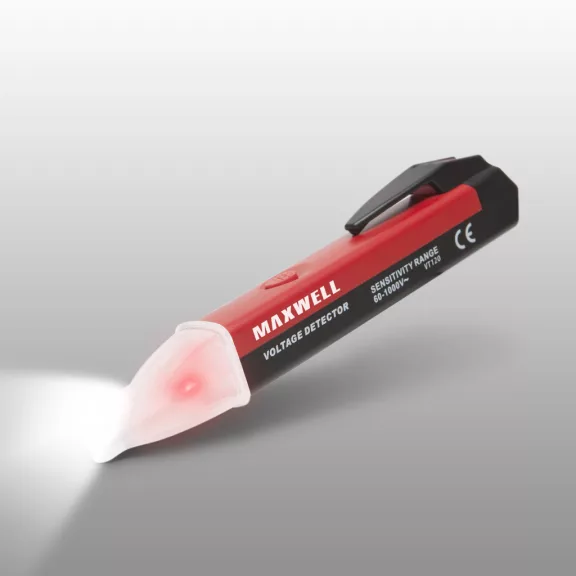 Érintés nélküli feszültség detektor - LED lámpával Érintés nélküli feszültség detektor - LED lámpával