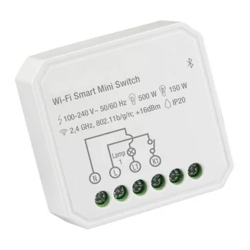 WiFi okos mini 1 pólusú kapcsoló