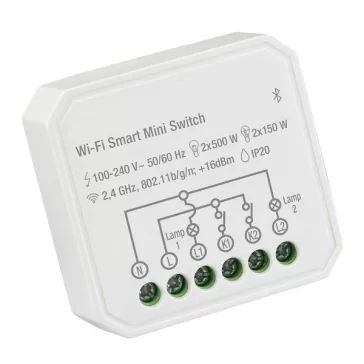 WiFi okos mini csillár kapcsoló