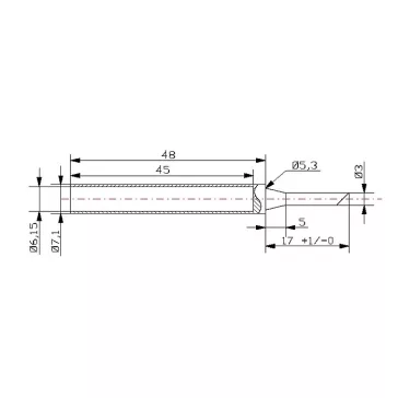 Pákahegy 28011-es pákához - 2 db / bliszter