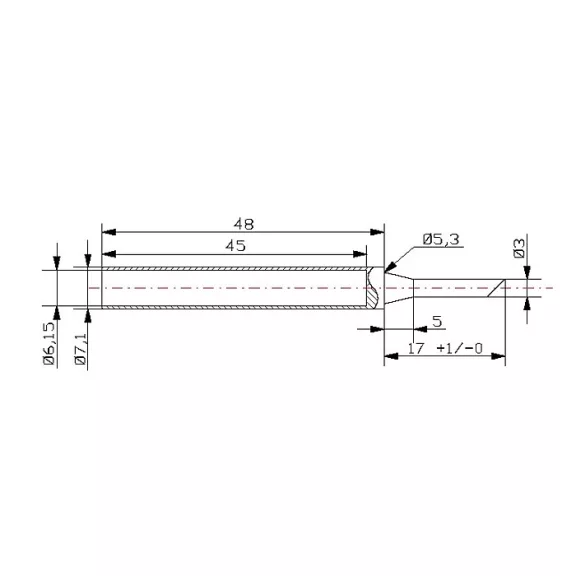 Pákahegy 28011-es pákához - 2 db / bliszter