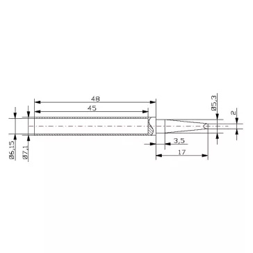 Pákahegy 28011-es pákához - 2 db / bliszter