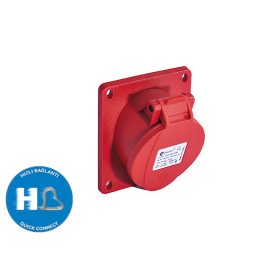   5x32A - Beépíthető dugalj (rugós - gyors bekötésű) (IP44)