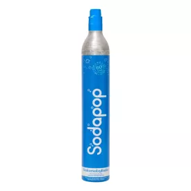   Sodapop univerzális patron szódakészítő géphez, CO2 patron, 425g, 60-80 liter szóda elkészítéséhez