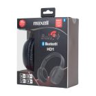 Maxell 304024.00.CN BASS13 HD1 vezeték nélküli fejhallgató, Bluetooth, összehajtható, 90dB, akkumulátor, mikrofon