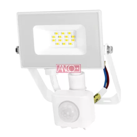 LED reflektor 10W mozgásérzékelővel – 800 lumen kültéri biztonsági fényvető