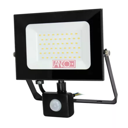 LED Reflektor 50W Mozgásérzékelővel – Nagy Fényerejű Kültéri Biztonsági Lámpa