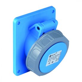 3x16A - Beépíthető dugalj (ferde) -83x90 alap (IP67)