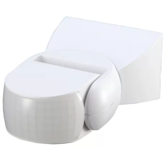 Mozgásérzékelő 180º, IP65, fehér Mozgásérzékelő 180º, IP65, fehér