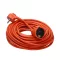 Lengő hosszabbító 25 m, narancs, H05VV-F 3x1.5 mm² kábellel