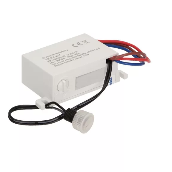 Alkonykapcsoló IP54/IP20, 2000W Alkonykapcsoló IP54/IP20, 2000W