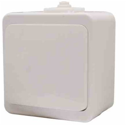 Junior 2 pólusú kapcsoló, kültéri