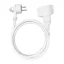Lengő hosszabbitó 5m, lapos dugóval H05VV-F 3x1.5 mm² kábellel