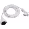 Lengő hosszabbító 3 m, lapos dugóval, H05VV-F 3x1.5mm² kábellel