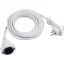 Lengő hosszabbító 3 m, lapos dugóval, H05VV-F 3x1.5mm² kábellel