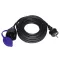 Kültéri lengő hosszabbító 20 m H07RN-F 3x1.5 mm² gumi kábellel, IP44