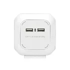 Asztali eloszó 4-es+USB Cube