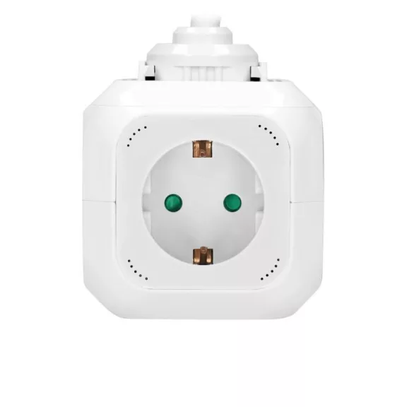 Asztali eloszó 4-es+USB Cube Asztali eloszó 4-es+USB Cube